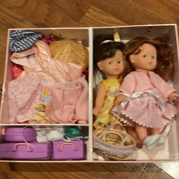 Corolle Other - COROLLE DRESS UP DOLLS, OUTFITS AND CARRYING CASE